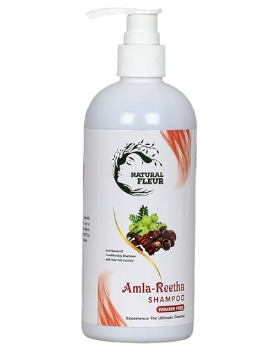 Image of Amla & Reetha Shampoo | Paraben Free | Anti Dandruff Conditioning With Hair Fall Control | Thick & Strong Hair | Suitable for All Hair Types |400 ml