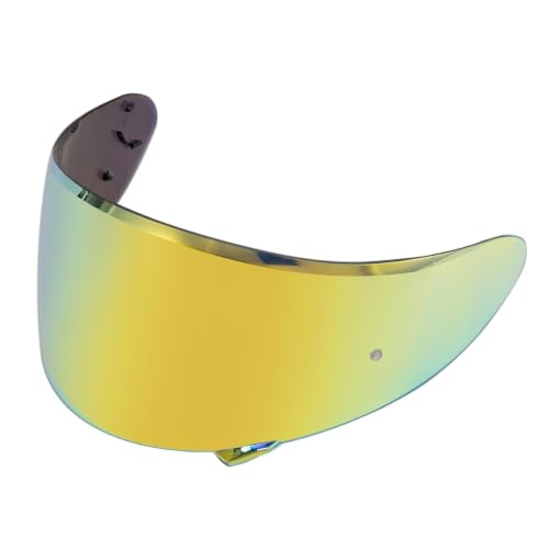 Image of PSLER CWR-1 Visor- RF-1200 Visor X14 Face Shield Replacement for CWR-1 RF 1200 X-Spirit NXR Z7 X14 NX NZ,Deep Gold