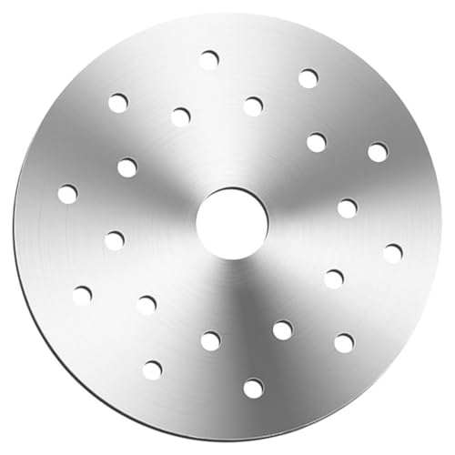 ELEOUTI Placa de Acero Inoxidable para Inducción Distribución Uniforme del Calor y Resistencia al Óxido, Adaptador Adecuado para Utensilios de Cocina Hogar