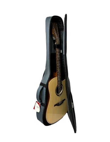 Image of Olive Padded Acoustic Guitar Instrument Bag - 15mm Protection Water-Resistant Gig Bag | OL-10 Cases