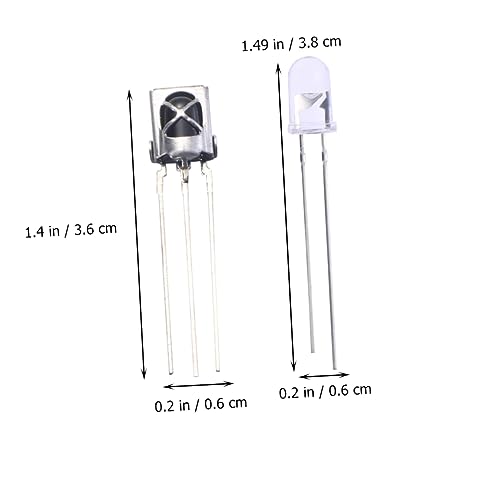 HEMOTON 5 Pares emissor protetor de viagem para lente de câmera televisão clipe no relógio ar condic