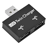 【Petit et léger】 économise votre espace de bureau, la conception pratique et compacte offre un moyen idéal d'accéder rapidement à vos périphériques USB partout