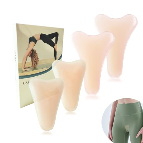 Seamless Coverage Underwear for Women, No Visible Line Underwear - Concealer Insert Silicone Pads