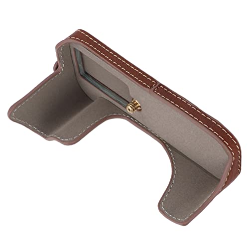 Bolsa de meia câmara, material PU portátil compacto, proteção de meia câmara, ajuste estável, design