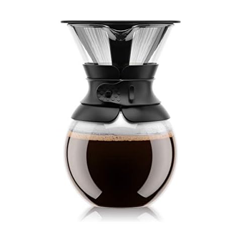Bodum Pour Over 1 L Cafetera de Goteo con Filtro Permanente Cover