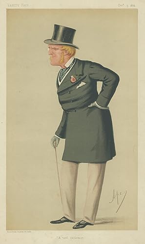 Affiche d'art Peinture Barque et nageurs William Davis Hassler - Qualité Galerie 60x90cm