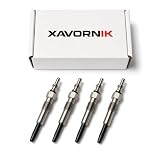 XAVORNIK DRX00059 Glow Plug Set 4PCS Compatible with Selected VW Audi Seat Skoda 1.9L TDI Diesel