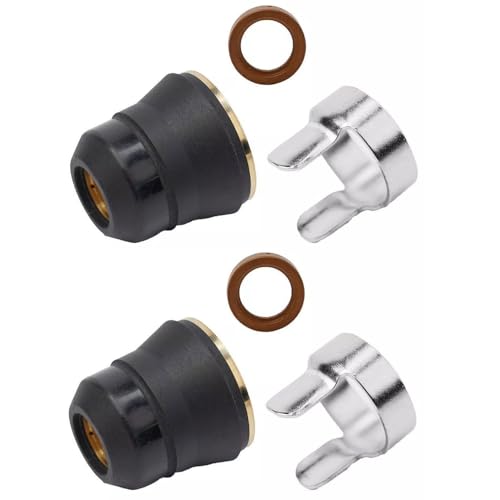Tip Kit Compatible With Harbor Freight Titanium Plasma 45 TI-PC45 IPT-45 56255 56811/65 Torch TI-PC65 iPT-65 58895 (2 Set【6Pcs】)