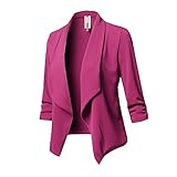 plaid blazer women's zara Materiales: Fabricado poliéster transpirable, chaqueta casual de moda OL diaria, que es cómoda de llevar todo el día.Perfecto para un look diario informal, oficina de trabajo, tiempo libre, vacaciones, otoño, invierno, primavera, etc.
