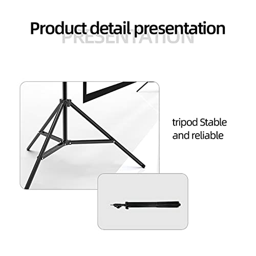 Pantalla para proyector exterior con trípode plegable 100 pulg miniatura 2