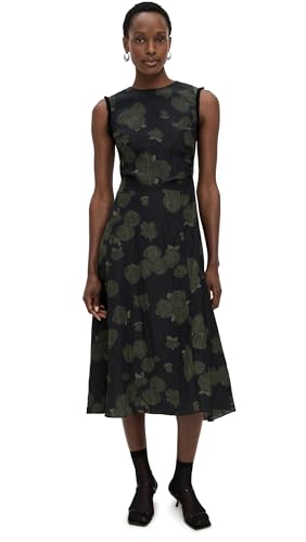 BAUM UND PFERDGARTEN Women's Atina Dress, Forest Night Rose, 4