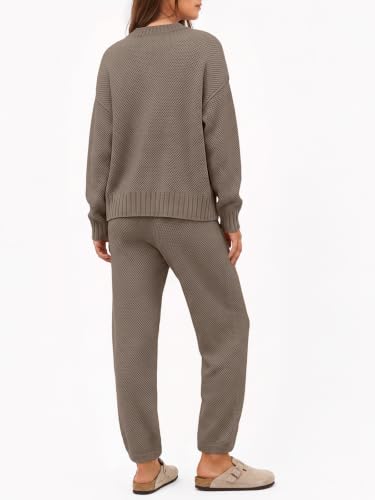 Image of LILLUSORY Women 2 Piece Sweater Matching Lounge Sets 2026 Fall Outfit