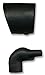 Raychem - Te Connectivity Heat Shrink Boot, Right Angle, 24Mm Id, Elastomer, Black - 222K121-25-0
