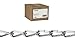 Campbell 0340324 Low Carbon Steel Twist Link Coil Chain in Carton, Zinc Plated, #3 Trade, 0.14" Diameter, 100