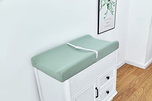 Muslin Changing Pad Cover,Ultra Soft Breathable Diaper Changing Table Cover for Baby Boys Girls,Neutral Fitted Changing Pad Sheets