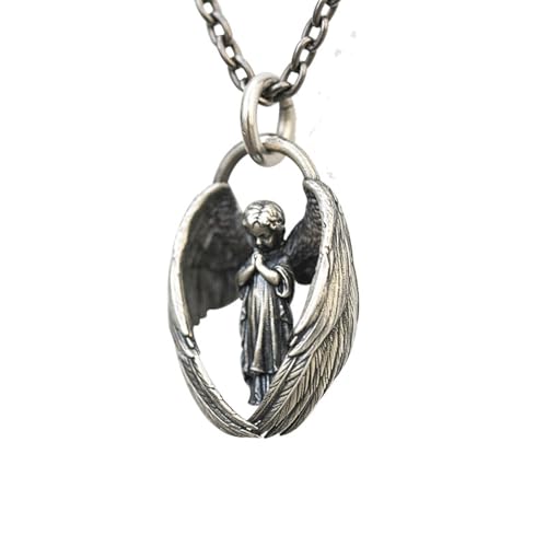 Collier pendentif d'ange idéal pour sublimer vos looks streetwear