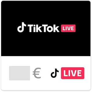TikTok LIVE Tarjeta regalo - para España - por correo electrónico