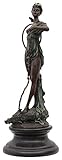 Produit: Statue de bronze aubaho Statue de Bronze Sculpture Diana Victorius Figurine - 47,6 cm
