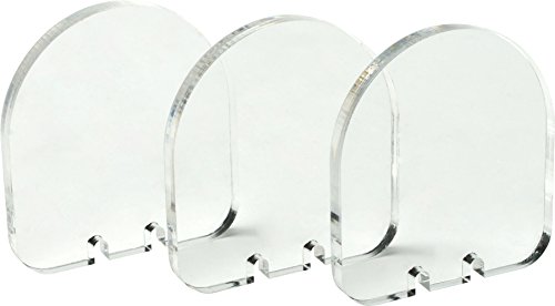 Evike - Angel Custom 5mm Replacement Lens Protectors for QD Scope Defender - Set of 3 - (PID: 58536)