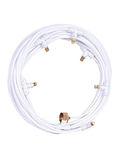 Odoukey Misting Koelsysteem Outdoor Tuin 18 m Misting Line Accessoires Uitgerust met Nozzles Outdoor Mister voor Patio - Afbeelding 3