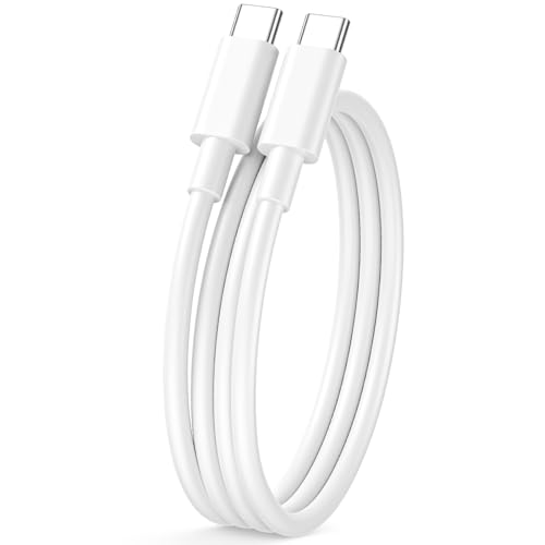 USB C Kabel 1M, 60W iPhone 15 16 17 Ladekabel USB C Schnellladekabel Typ C Ladekabel Type C to Type C Cable Handyladekabel Aufladekabel usb c für iPhone 17 Air 16E 17 16 15 Pro Max Plus, iPad Pro Air