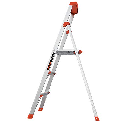 Little Giant Ladders, Flip-N-Lite, 5-Foot, Stepladder, Aluminum, Type 1A, 300 lbs Rated (15273-001)