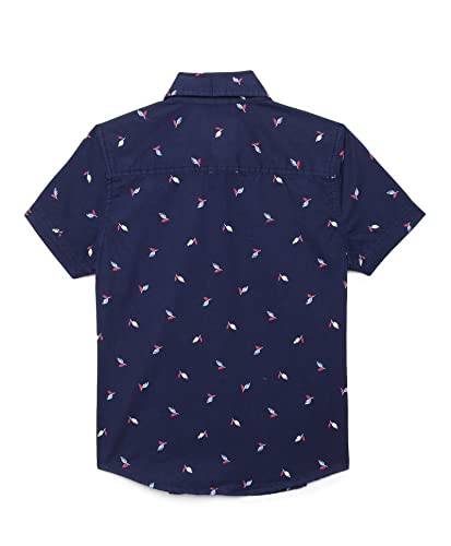 Image of Under Fourteen Only Solid Regular Fit Shirts for Boys