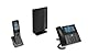 Snom M55 DECT Mobilteil mit Ladeschale, 2,4 Farbdisplay, Schnurlos, OTA Updates, Gürtel-Clip, Intuitiv, Zero-Touch via M500 DECT-Basis, 1500 mAh, 12h HD-Gesp