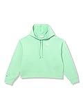 Lacoste Women's Oversized Logo Hoodie, Green, 4