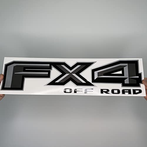 Fx4 Offroad Decals For Ford F150 F Truck Super Duty Stickers (Black / Gray) #TOP4