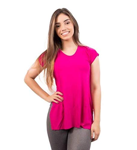 Blusa Feminina Sobre Legging Longa/Tapa Bumbum - Fitness (Preto, m)