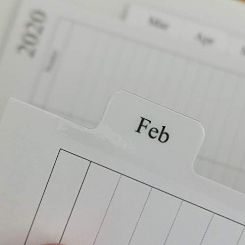 2022 Monthly Planner Refill 5-1/2" x 8-1/4", Runs from January 2022 to December 2022, Two Pages Per Month, Desk Size 4, 7-Hole Punched
