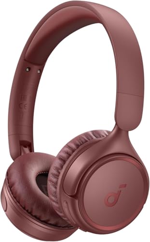 soundcore By Anker H30i Wireless On-Ear Headphones, Foldable Design, Pure Bass, 70H Playtime, Bluetooth 5.3, Lightweight and Comfortable, App Connectivity, Multipoint Connection(Renewed)