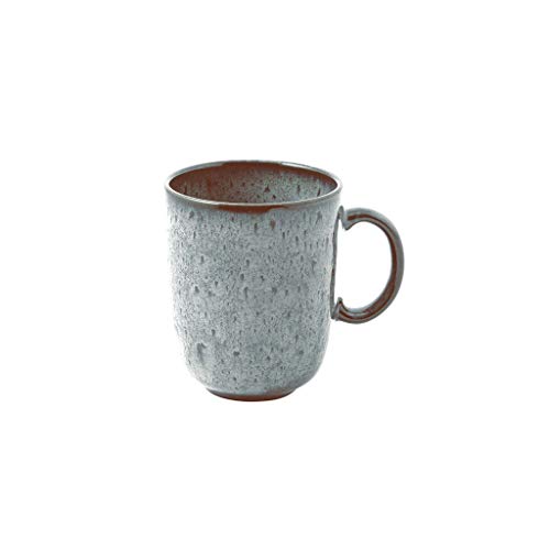 like. by Villeroy and Boch - Mug à anse Lave glacé, 400 ml, élégante Tasse à anse en Grès pour toute la journée, Résistant au Lave-Vaisselle et au Micro-ondes