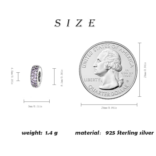 Image of ARTCHARM Clasp Love Safety Chain Charm - Authentic 925 Sterling Silver Heart Beads - Fit European Style Bracelet