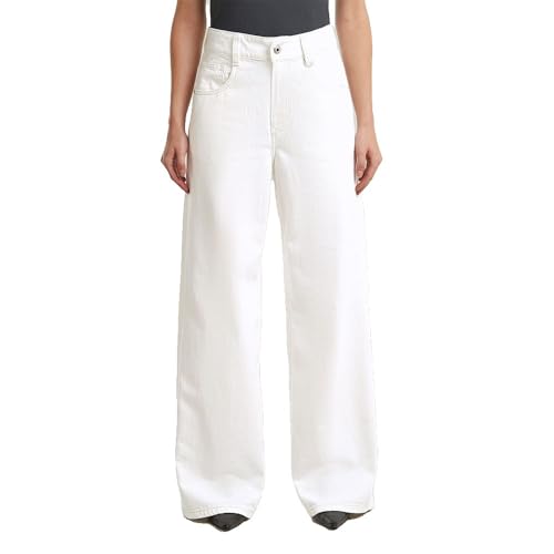 G-Star Raw C.V. Judee - Jean Loose Low Waist - Blanc (Ecru D22889-e503-159) - 27 W/30 L - Femme