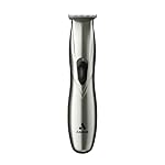 Andis 32810 Slimline Pro Cord/Cordless Beard Trimmer, Lithium Ion T-Blade Trimmer, Close Cutting T-Blade Zero Gapped, Chrome