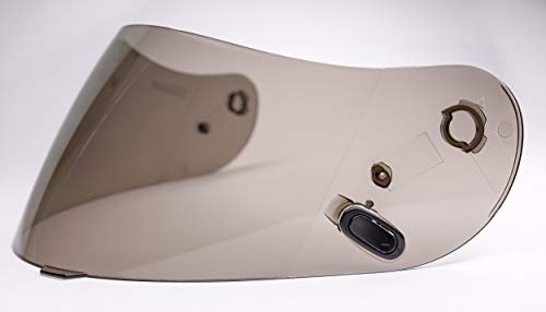 HJC Visor Replacement Face shield HJ-09 Anti-Scratch (Smoke Lens) fits HJC Helmets CL-15, CL-16,CL-17,CL-SP,CS-R1,CS-R2,CS-R3,FS-10, FS-15, IS-16, FG-15,AC-12