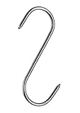 Paderno World Cuisine Stainless Steel S-Shaped Meat Hook, 4-3/4-Inch