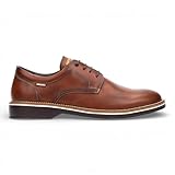 Infinity Claret Men’s Leather Derby Shoes –...
