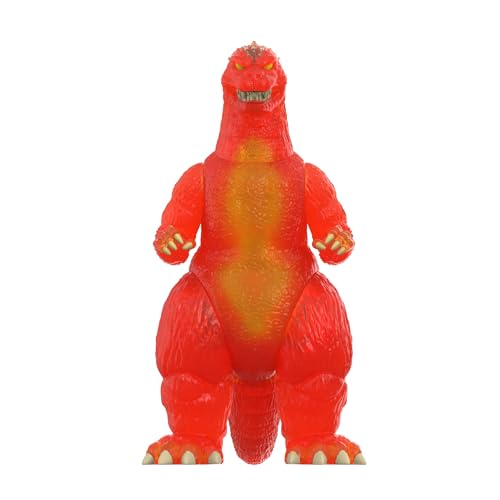 Super7 Reaction Figure Toho Godzilla 1989 (Blazing) - 3.75" Toho Godzilla Action Figure - Classic Monster Movie Collectibles and Retro Toys - image 3