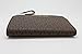 Michael Kors Jet Set Travel Double Zip Wristlet - Signature PVC (Brown PVC/Dark Acorn)