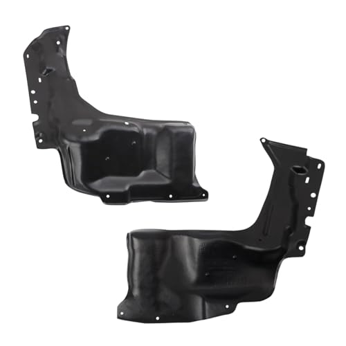 Image of TRQ Engine Splash Shield Driver & Passenger Side Compatible with 2009-2013 Toyota Corolla TO1228153 TO1228154