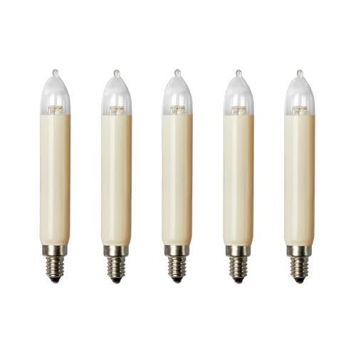 Bougie de rechange E10 Hellum LED pour guirlande lumineuse extérieure et intérieure