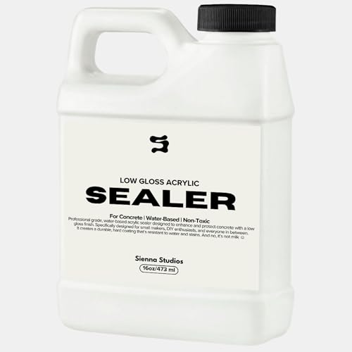 Sienna Studios Acrylic Sealer for Concrete Crafts