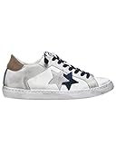  2Star Scarpe Uomo 2SU3863 LOW100 Bianco/Grigio/Blu Sneaker low100 40