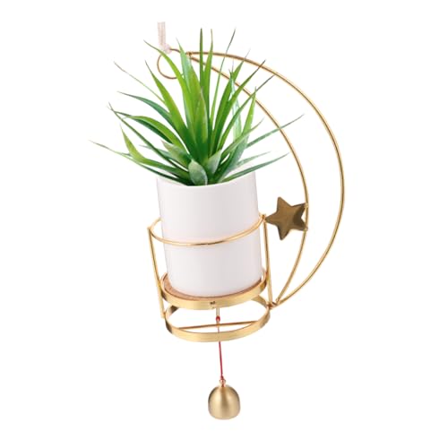 POPETPOP Pot De Fleur Suspendu Céramique Blanc Pot pour Plantes Grasses Suspension pour Plantes