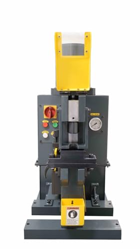 Dake Single Cylinder Benchtop Ironworker, 25 Ton, 4HP, Single Phase 220V