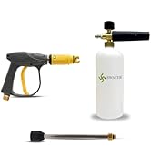 SWASTIK Spray Gun with Lockable Handle (Green), 1L Foam Cannon