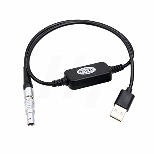 Cable USB a 0B de 2 pines HangTon para alimentar Teradek en rodajes exteriores